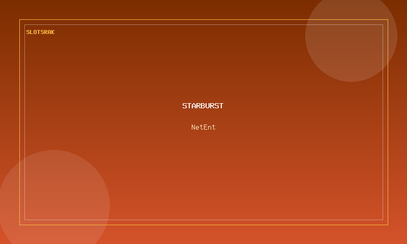 starburst cover